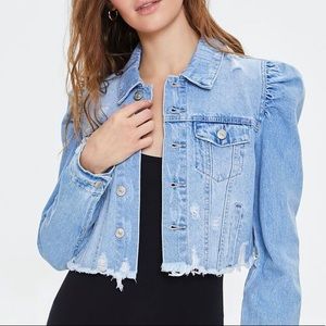 Forever 21 Cropped Denim Jacket